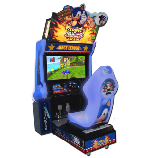 Race game Zilver Sonic & Sega allstars racing Single